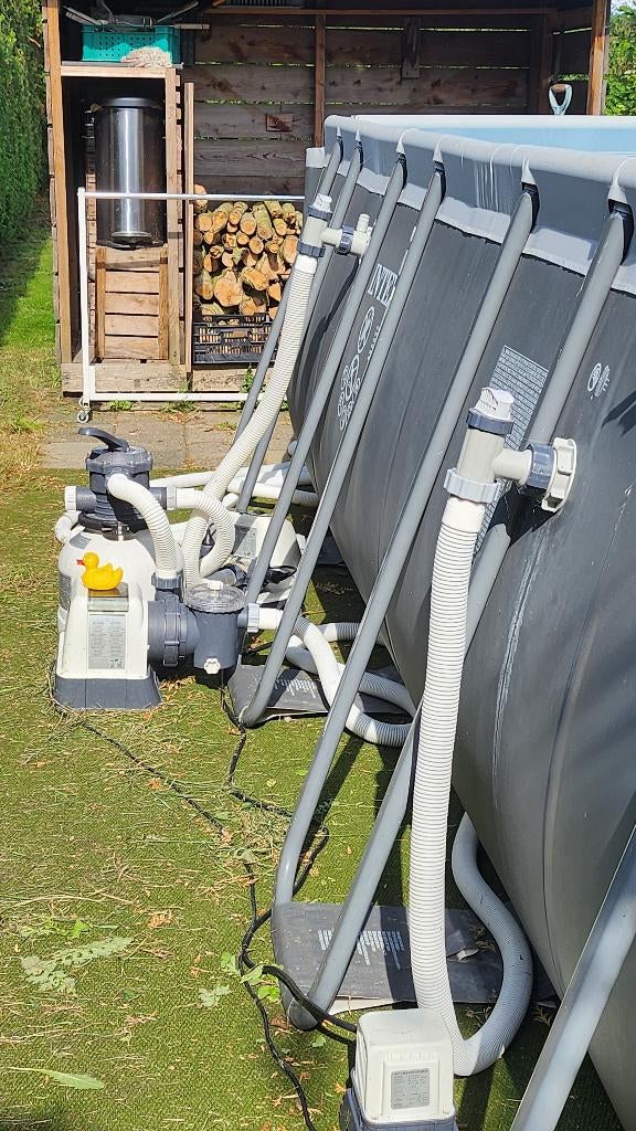 Intex Rectangular Ultra XTR Frame Pool 549 x 274 x 132, Ophalen, Zo goed als nieuw, Overige typen