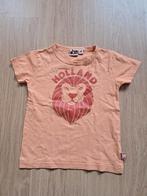 Oranje T-shirt met Holland leeuw, maat 4 104, Gebruikt, Jongen of Meisje, Ophalen of Verzenden, Dyr