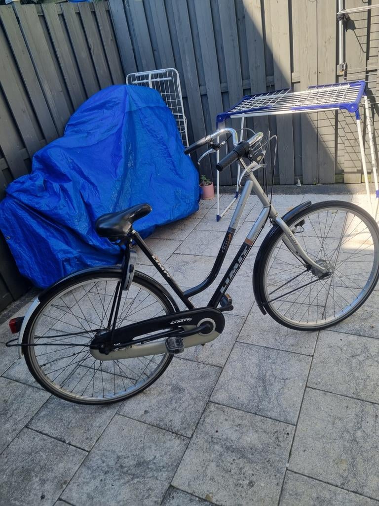 Damesfiets Limit met versnellingen en lage instap, Gebruikt, Velgrem, Versnellingen, 50 tot 53 cm