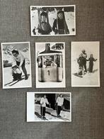 Ansichtkaarten Koninklijk Huis - skiën ski’s wintersport, Verzamelen, Ophalen, 1940 tot 1960, Ongelopen, Sterren en Beroemdheden