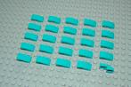 L513 Gebogen stenen 1x2 dark turquoise 25 st., Ophalen of Verzenden, Nieuw, Losse stenen, Lego