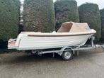 Boot - Lago Amore 590 Tender - creme 25 pk motor, Watersport en Boten, Ophalen, 10 tot 30 pk, Zo goed als nieuw, 3 tot 6 meter