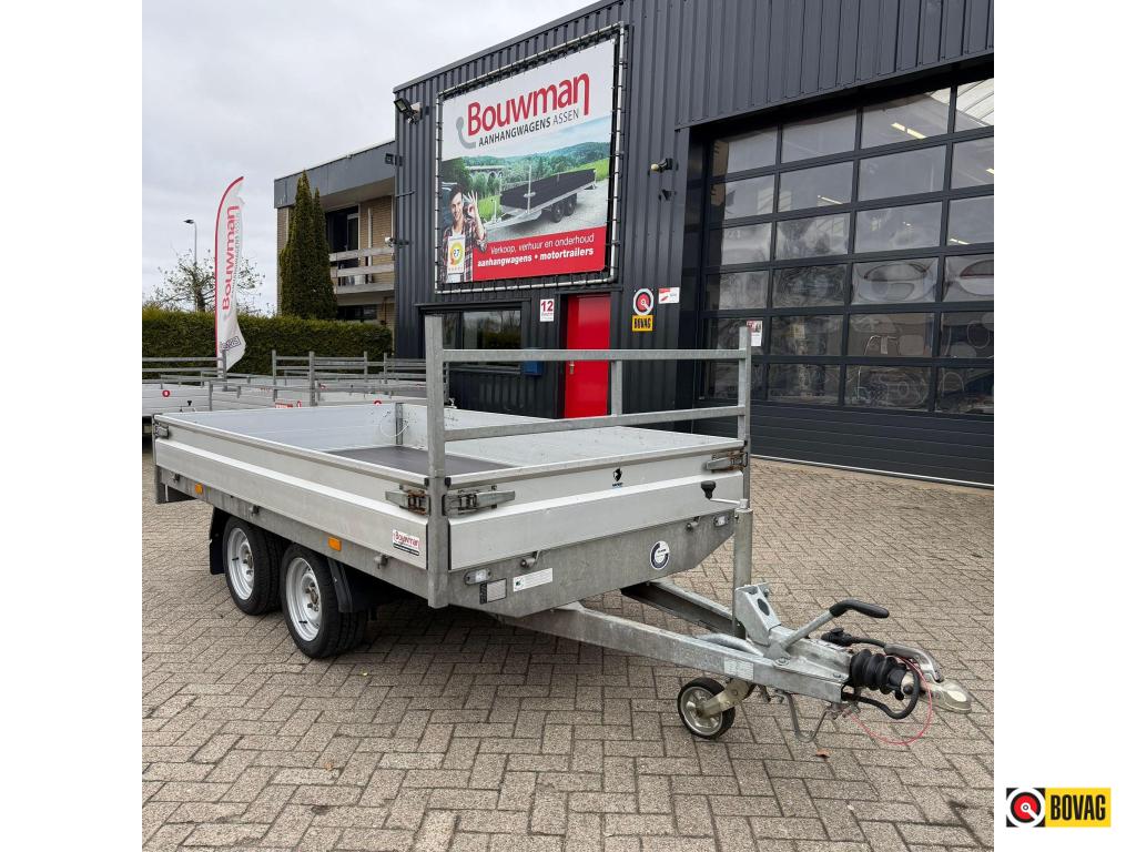 Hapert Azure 306x160 2000kg plateauwagen, Auto diversen, Aanhangers en Bagagewagens, Gebruikt