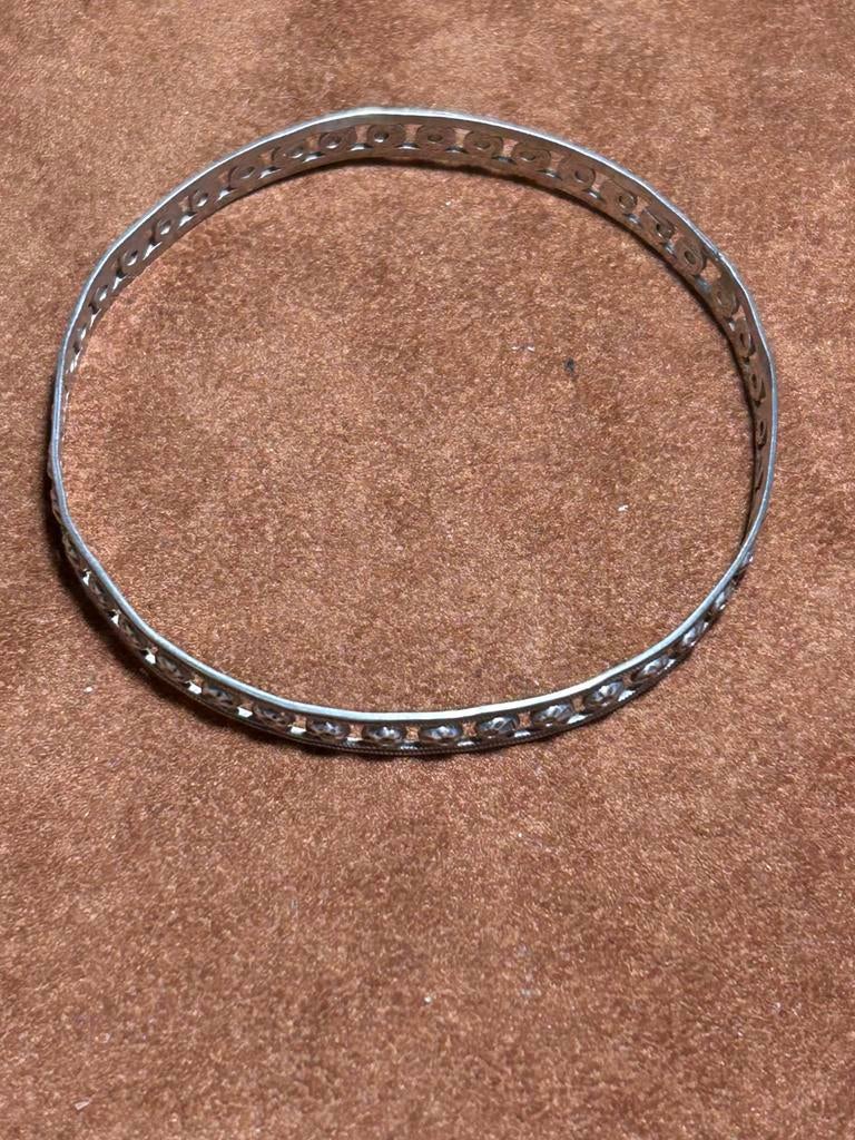 Oud zilveren armband, Sieraden, Tassen en Uiterlijk, Antieke sieraden, Ophalen of Verzenden, Zilver, Armband