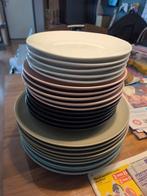 Ikea Borden set: 5x gebaks-, 10x boterham-, 10x dinerbord, Ophalen, Gebruikt, Keramiek, Bord(en)