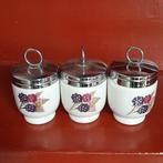 4 egg coddlers (eierkokers) Royal Worcester, Ophalen of Verzenden, Gebruikt
