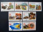 Postzegels dieren Nicaragua 1981 alfabetisering - cw € 16,00, Ophalen of Verzenden, Gestempeld, Dier of Natuur