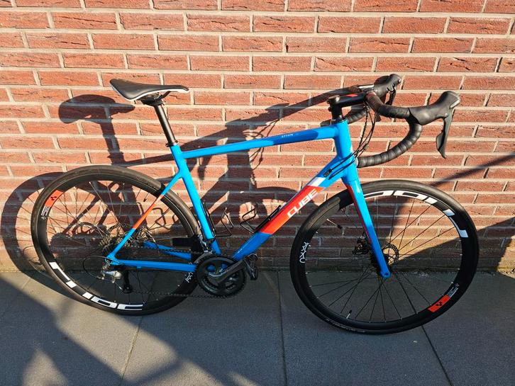 Cube attain race maat 58, Fietsen en Brommers, Fietsen | Racefietsen, Zo goed als nieuw, Overige merken, 15 tot 20 versnellingen
