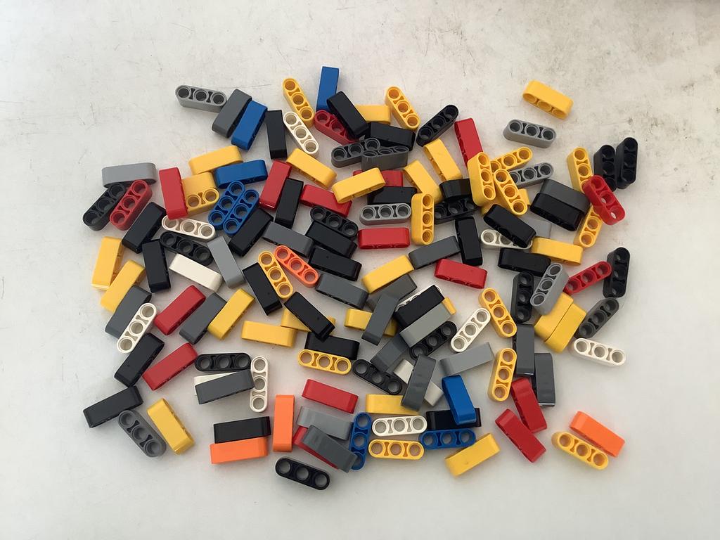 Lego technic hefarm 1x3 dik, Ophalen of Verzenden, Gebruikt, Losse stenen, Lego