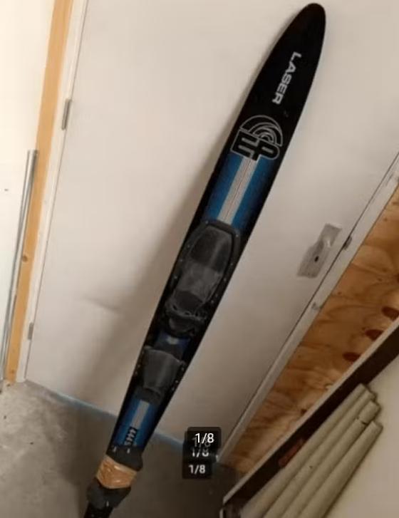 Ep Laser proseries444 slalom waterski ongeveer 170cm, Watersport en Boten, Waterski's, Gebruikt, Waterski's, Ophalen of Verzenden