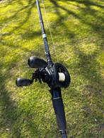 Savage Gear SG2 hengel met Abu Garcia max x black ops, Watersport en Boten, Ophalen, Gebruikt, Complete set
