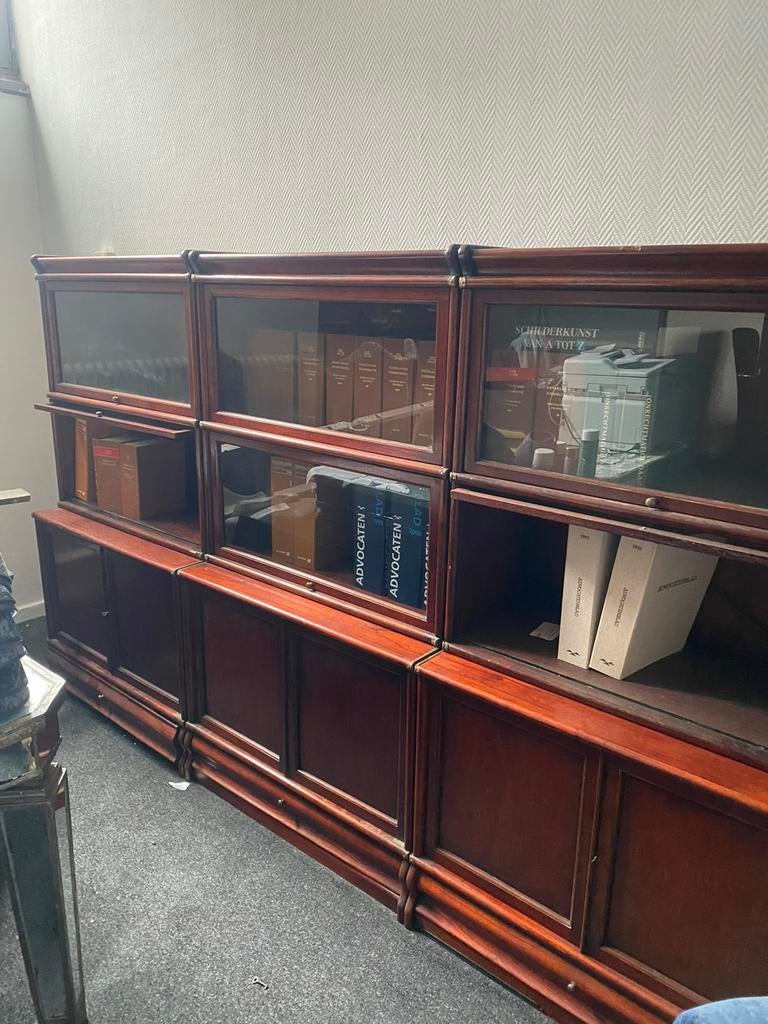 Engelse boeken kasten, Antiek en Kunst, Ophalen