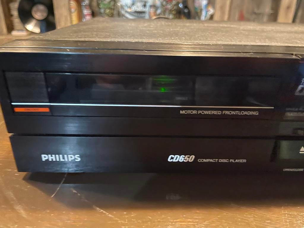 Philips CD650 Compact Disc Player, Audio, Tv en Foto, Cd-spelers, Gebruikt, Philips, Ophalen of Verzenden