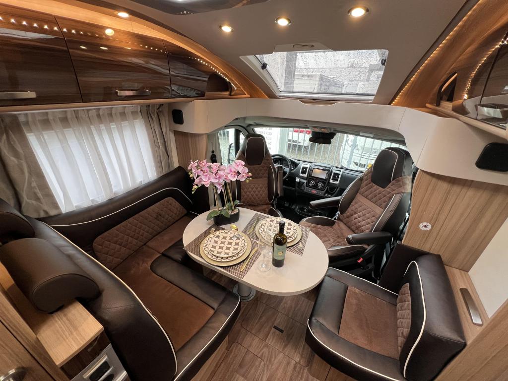 Knaus Sun Ti 650 MEG AUTOMAAT ENKELE BEDDEN EURO 6, Caravans en Kamperen, Campers, Automaat, Fiat, Bedrijf, Diesel