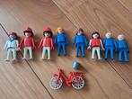 Verschillende vintage Playmobil poppetjes en fiets, Ophalen of Verzenden, Gebruikt, Los playmobil