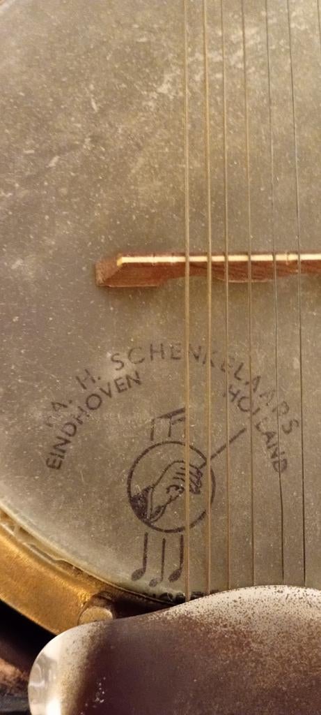 Banjo antiek, Ophalen of Verzenden