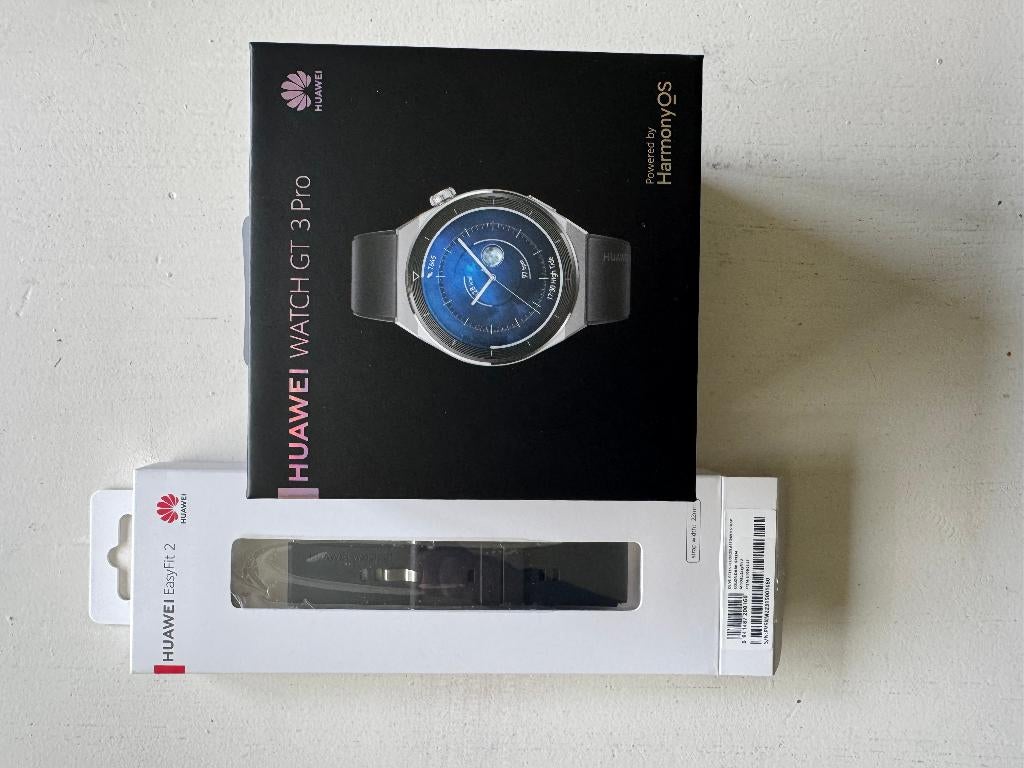 smartwatch Huawei watch GT3 Pro, Sieraden, Tassen en Uiterlijk, Smartwatches, Zwart, Huawei Watch, Ophalen of Verzenden, Zo goed als nieuw