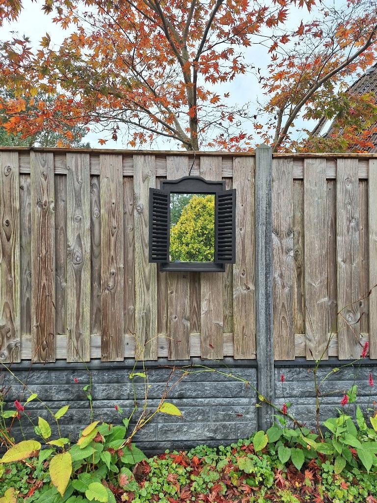 tuinspiegel, Ophalen, Gebruikt