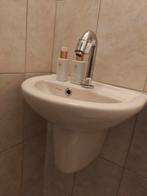 Fonteintje toilet Sphinx met kraan, Ophalen, Gebruikt, Chroom, Wastafel