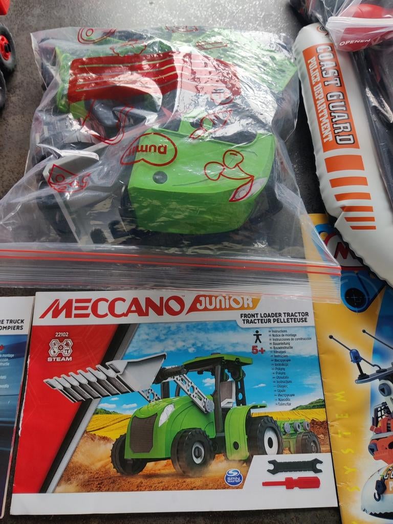 Meccano junior 22102. 20107. 7101. Compleet, Ophalen of Verzenden