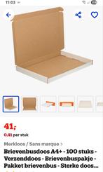 Brievenbusdozen A4+ - Verzenddozen - Brievenbuspakje, Doos, Minder dan 50 cm, Ophalen of Verzenden, Minder dan 40 cm