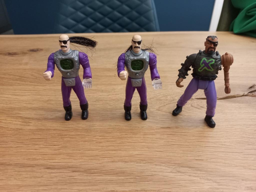 3 stuks action man dr X uit happy meal, Ophalen of Verzenden, Zo goed als nieuw