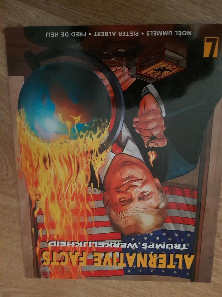 Trump in strip, Eén stripboek, Ophalen of Verzenden, Zo goed als nieuw