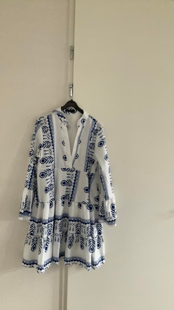 Emery Rose jurk, Kleding | Dames, Positiekleding, Maat 38/40 (M), Blauw, Jurk, Ophalen of Verzenden