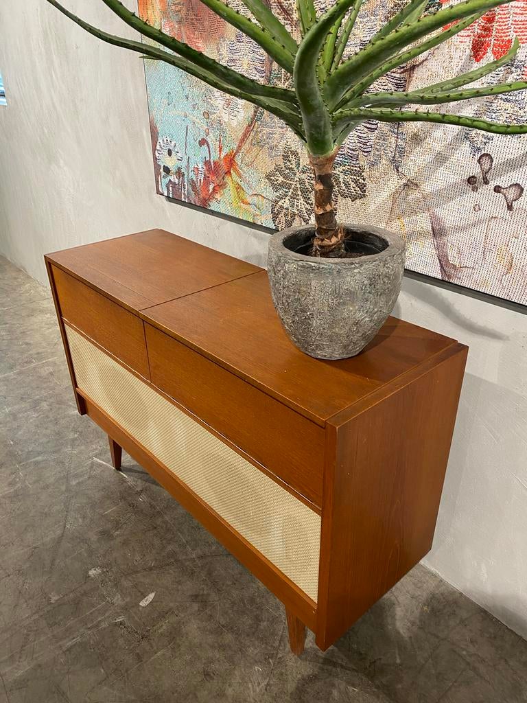 Braun Stereomeubel, design Dieter Rams, in prachtige staat, Audio, Tv en Foto, Stereo-sets, Ophalen of Verzenden, Gebruikt, Overige merken