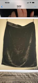 Dolce & Gabbana fluwelen rok - Nieuw met kaartjes, Zwart, Maat 46/48 (XL) of groter, Nieuw, Ophalen of Verzenden