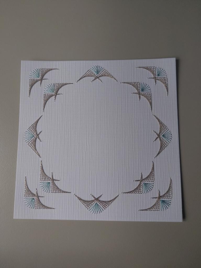 Opleg kaart - borduur  - nr 83, Ophalen of Verzenden, Nieuw, Overige thema's