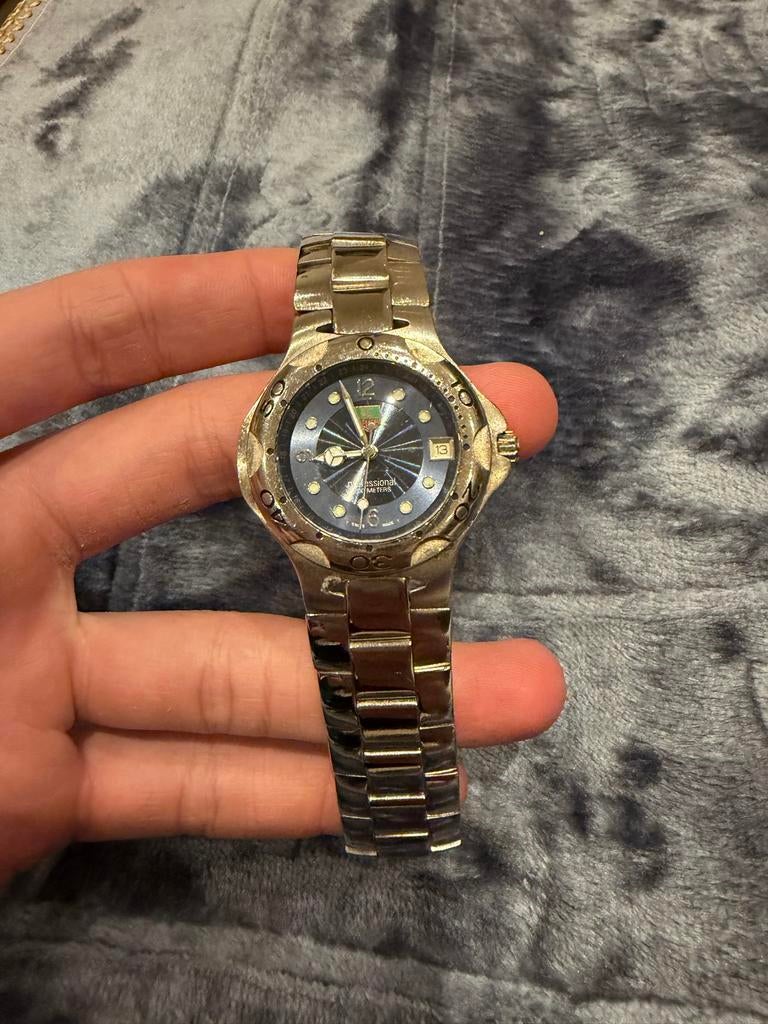 TAG Heuer Kirium WL1113 met verzilverde polsband, Sieraden, Tassen en Uiterlijk, Horloges | Heren, Gebruikt, Staal, Polshorloge