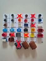 Playmobil onderdelen emmer mand koffer schatkist, Ophalen of Verzenden