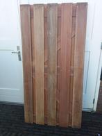 Tuinpoort / hek  hardhout  bankirai, Tuin en Terras, Ophalen, Gebruikt, Draaipoort, 150 tot 200 cm