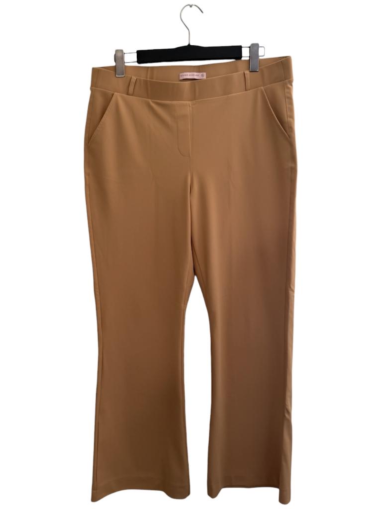 Studio Anneloes broek XL (Flair), Kleding | Dames, Broeken en Pantalons, Zo goed als nieuw, Maat 46/48 (XL) of groter, Zwart, Lang