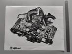 Alfa Romeo Alfasud Boxermotor Motor persfoto (004), Ophalen of Verzenden, Alfa Romeo