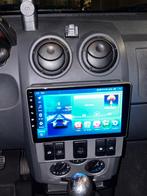 Dacia Logan 1.6 16v MCV 7Persoons/airco/Carplay/2e eigenaar, Auto's, Zwart, 7 stoelen, Logan, Origineel Nederlands