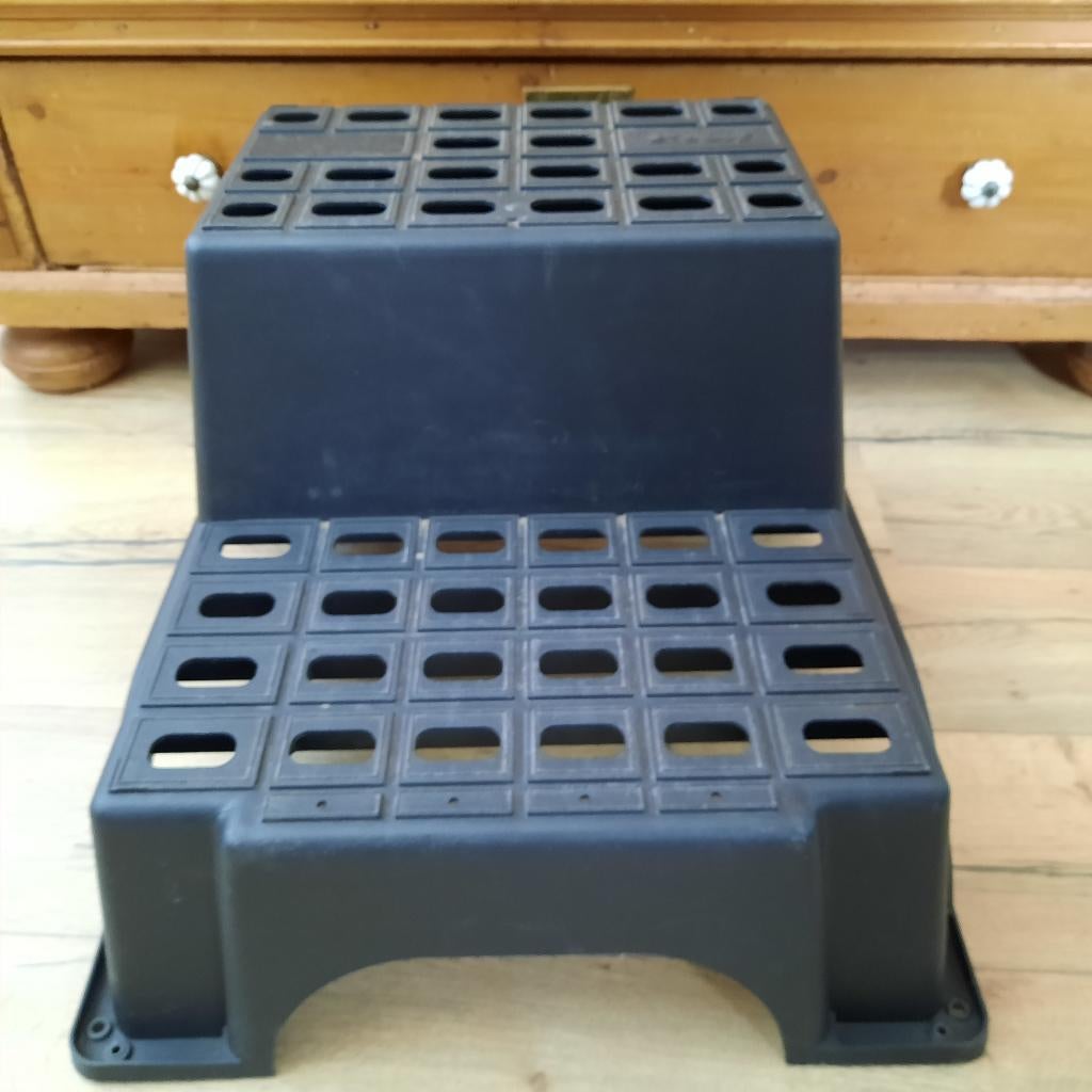 Caravan opstap, Ophalen, Zo goed als nieuw