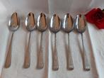 SOLA NONA nr. 450 6 dinerlepels 6 taartvorkjes 1 kaasschaaf, Antiek en Kunst, Verzenden