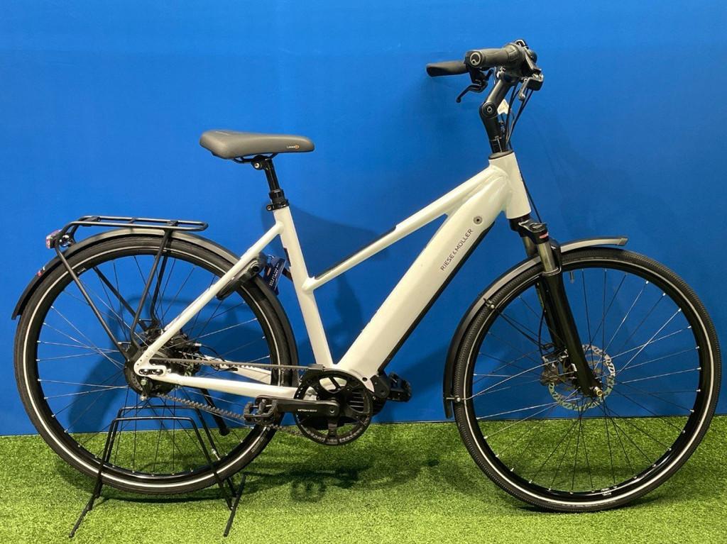 Riese & Müller Roadster Mixte Vario 625Wh Dames Crystal Whi, Fietsen en Brommers, Elektrische fietsen, Riese & Müller, Gebruikt