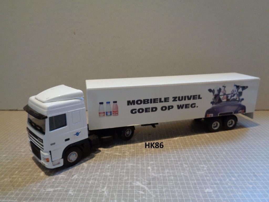 lion daf xf zuivel, Verzenden, Zo goed als nieuw, Bus of Vrachtwagen, Lion Toys