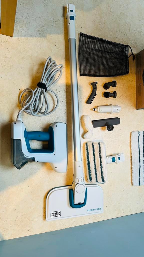 Black & Decker Stoommop, Ophalen, Zo goed als nieuw, Stoomreiniger