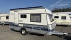 Fendt Saphir 410 bouwjaar 2002 met voortent en luifel, Caravans en Kamperen, Caravans, Overige typen, Standaardzit, Bedrijf, Schokbreker