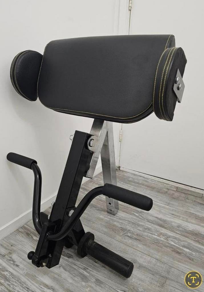 Powertec Bicep Curl voor 50mm schijven (past op ATX bench), Sport en Fitness, Ophalen