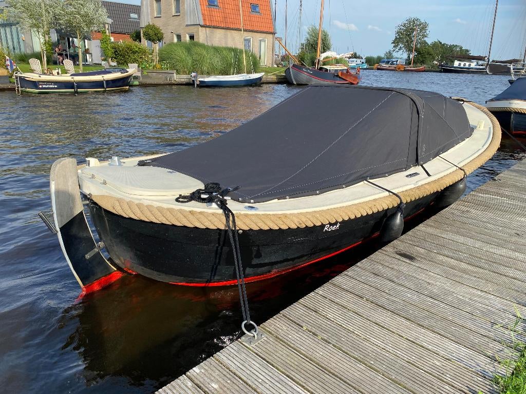 albatros 21 sloep zwart, 33pk 4 cil diesel, Ophalen, Binnenboordmotor, 6 meter of meer, Diesel