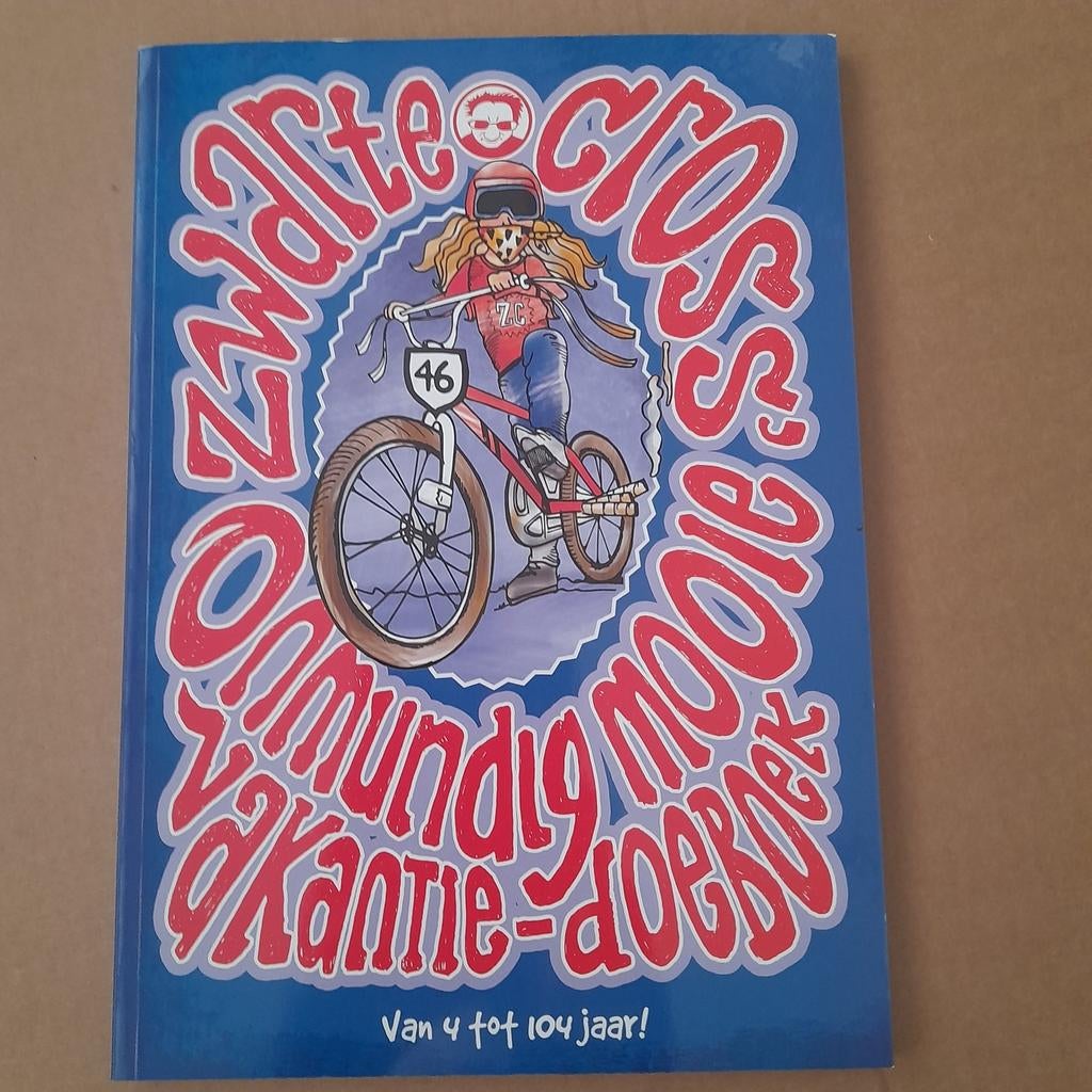 Zwarte cross onmundig mooi vakantie doeboek nieuw, Ophalen of Verzenden, Nieuw