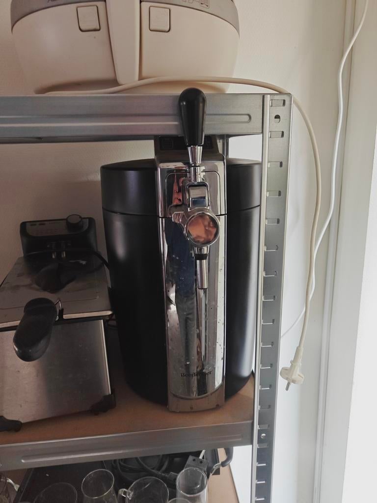 Biertap met koeling voor kleine fusten - Beerlender, Witgoed en Apparatuur, Thuistaps, Ophalen of Verzenden, Gebruikt, Wunderbar