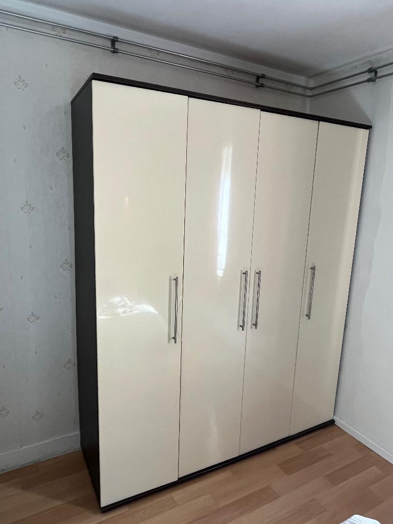 Ikea Pax Kledingkast  Beige Bruin, Huis en Inrichting, Kasten | Kledingkasten, Gebruikt, 200 cm of meer, 150 tot 200 cm, 50 tot 75 cm