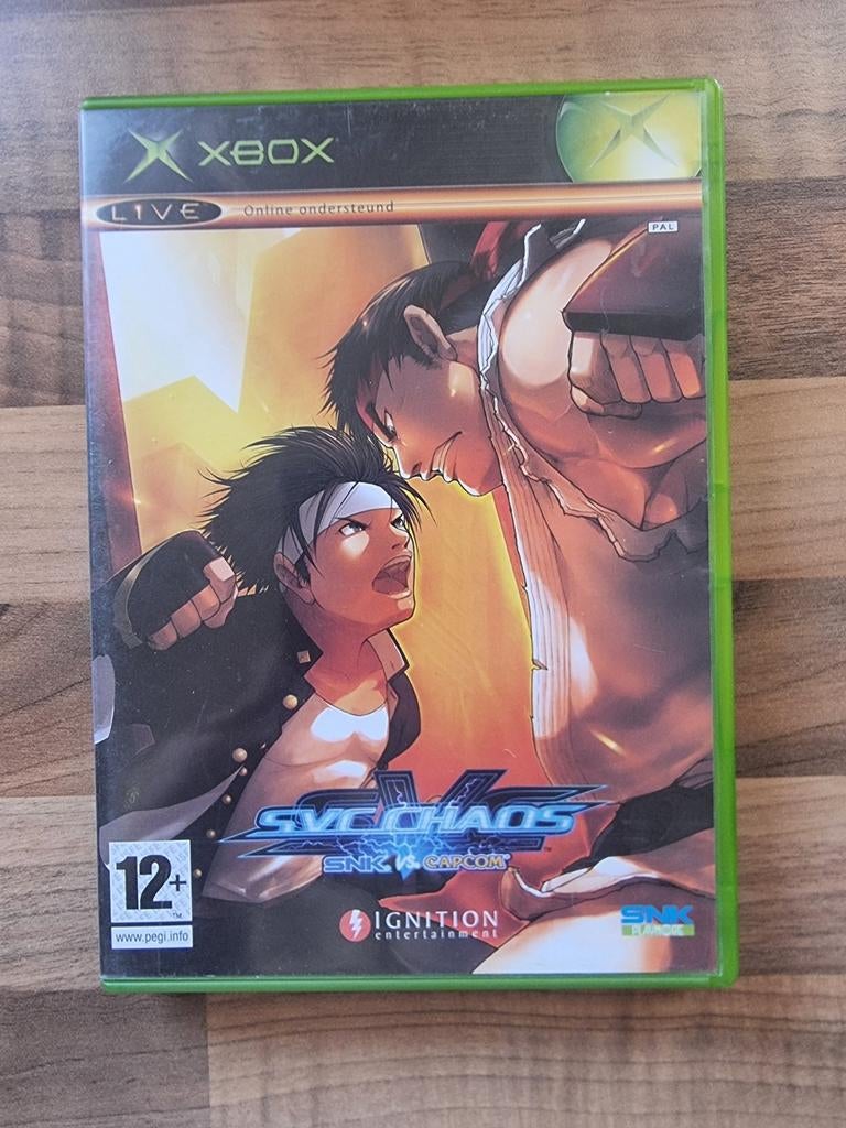 SCV Chaos SNK vs Capcom, Spelcomputers en Games, Games | Xbox Original, Vechten, 1 speler, Ophalen of Verzenden, Zo goed als nieuw