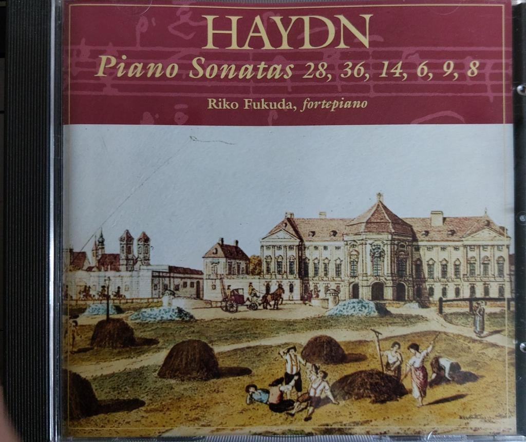 Haydn - Piano Sonatas 28, 36, 14, 6, 9, 8 - Riko Fukuda CD, Ophalen of Verzenden, Classicisme, Gebruikt, Kamermuziek